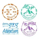 Adventure SVG Cuttable Designs