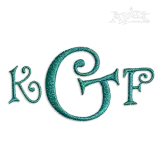 Alabama Curlz Machine Embroidery Fonts by Apex Designs