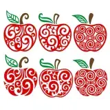 Apple SVG Cuttable Designs