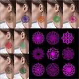 Arabesque Earrings SVG Cuttable Design