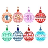 Aztec Christmas Bulb Cuttable Designs