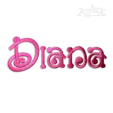 Baby Dots Machine Embroidery Fonts by Apex Designs Fonts