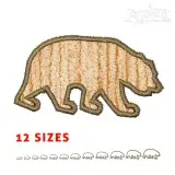 Bear Applique Embroidery Design