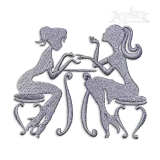 Beauty Nail Salon Machine Embroidery Design by Apex