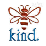 Bee Kind Outline Machine Embroidery Design - Apex