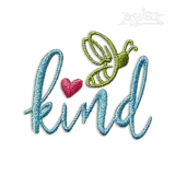 Bee Kind Machine Machine Embroidery Design - Apex