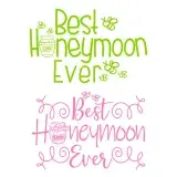 Best Honeymoon Ever SVG Cuttable Design