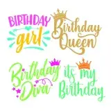 Birthday Pack SVG Cuttable Design