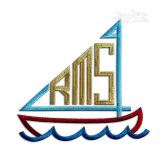 Sail Boat Monogram Embroidery Font by Apex Digitized