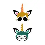 Boy Unicorn SVG Cuttable Design