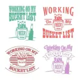 Bucket Beer SVG Cuttable Designs