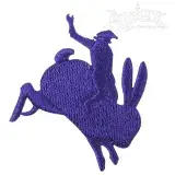 Bunny Cowboy Embroidery Design