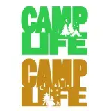 Camp Life SVG Cuttable Design