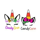 Candy Corn Unicorn SVG Cuttable Design