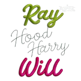 Capella Script Regular 3D Puff Bean Chain Stitch Embroidery Font Bundle all