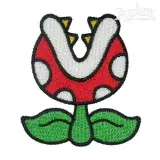 Carnivorous Plant Embroidery Design