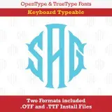 Carol Monogram TrueType Font