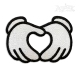 Cartoon Glove Hands Machine Embroidery Design | Apex