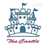 Castle Machine Embroidery Design DFesign By Apex