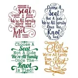 Choose A Seat SVG Cuttable Designs
