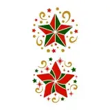 Christmas Decorative Star SVG Cuttable Design