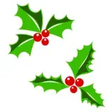 Christmas Holly Berries Cuttable Files