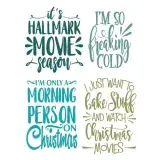 Christmas Quotes Pack SVG Cuttable Design