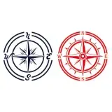 Compass SVG Cuttable Design
