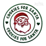 Cookies For Santa Machine Embroidery Design | Apex Digitizing