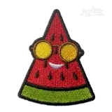 Cool Summer Watermelon With Sunglasses Shade Machine Embroidery Design