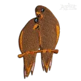 Cuddling Loving Birds Machine Embroidery Design | Apex