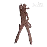 Cow Girl Machine Embroidery Design by Apex Cowgirl Western Gun