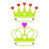 Crown SVG Cuttable Design