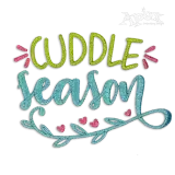 Cuddle Season Machine Embroidery Design