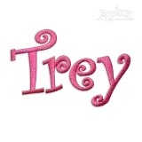 Curlz Extra BOLD Machine Embroidery Fonts by Apex Alphabets