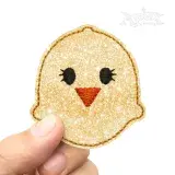 Cute Baby Chick Feltie ITH Embroidery Design