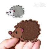 Cute Hedgehog Feltie Embroidery Design