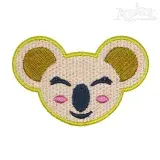 Cute Koala Embroidery Design