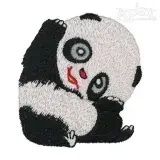 Cute Panda Embroidery Design