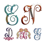 Dandy Dots Machine Embroidery Fonts by Apex All