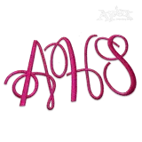 Dayton Machine Embroidery Font by Apex Letters