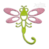 Dragonfly Summer Bug Machine Embroidery Designs