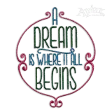 A Dream Machine Embroidery Design - Apex