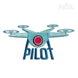 Drone Pilot Machine Embroidery Designs by Apex