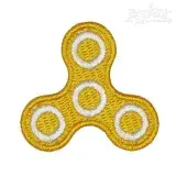 Fidget Spinner Embroidery Design