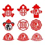 Firefighter Cuttable Frames