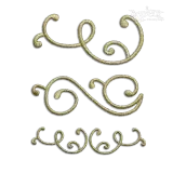 Flourishes Accents Machine Embroidery Design All