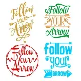 Follow your Arrow SVG Cuttable Designs