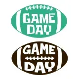 Football Game Day SVG Cuttable Design