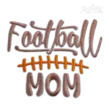 Football Cute Mom Machine Embroidery Design by Apex